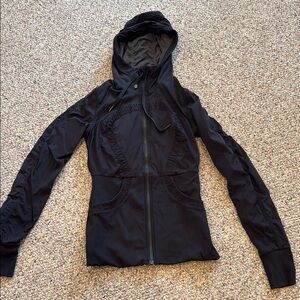Lululemon Black Utility Jacket with Hood